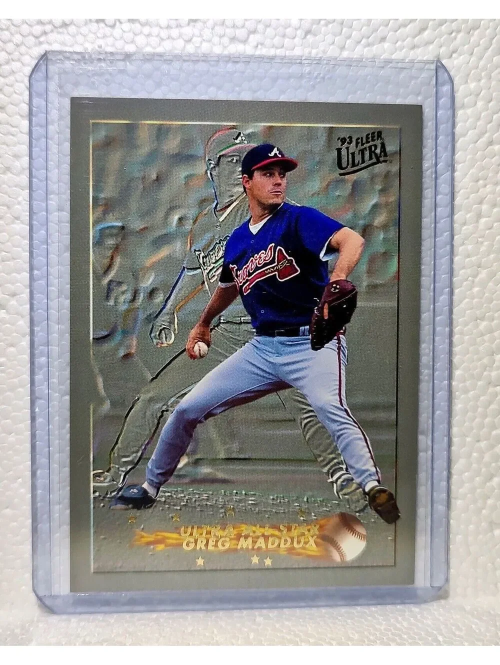 Greg Maddux 1993 Fleer Ultra MLB #9 Ultra All-Star Baseball Card Atlanta Braves